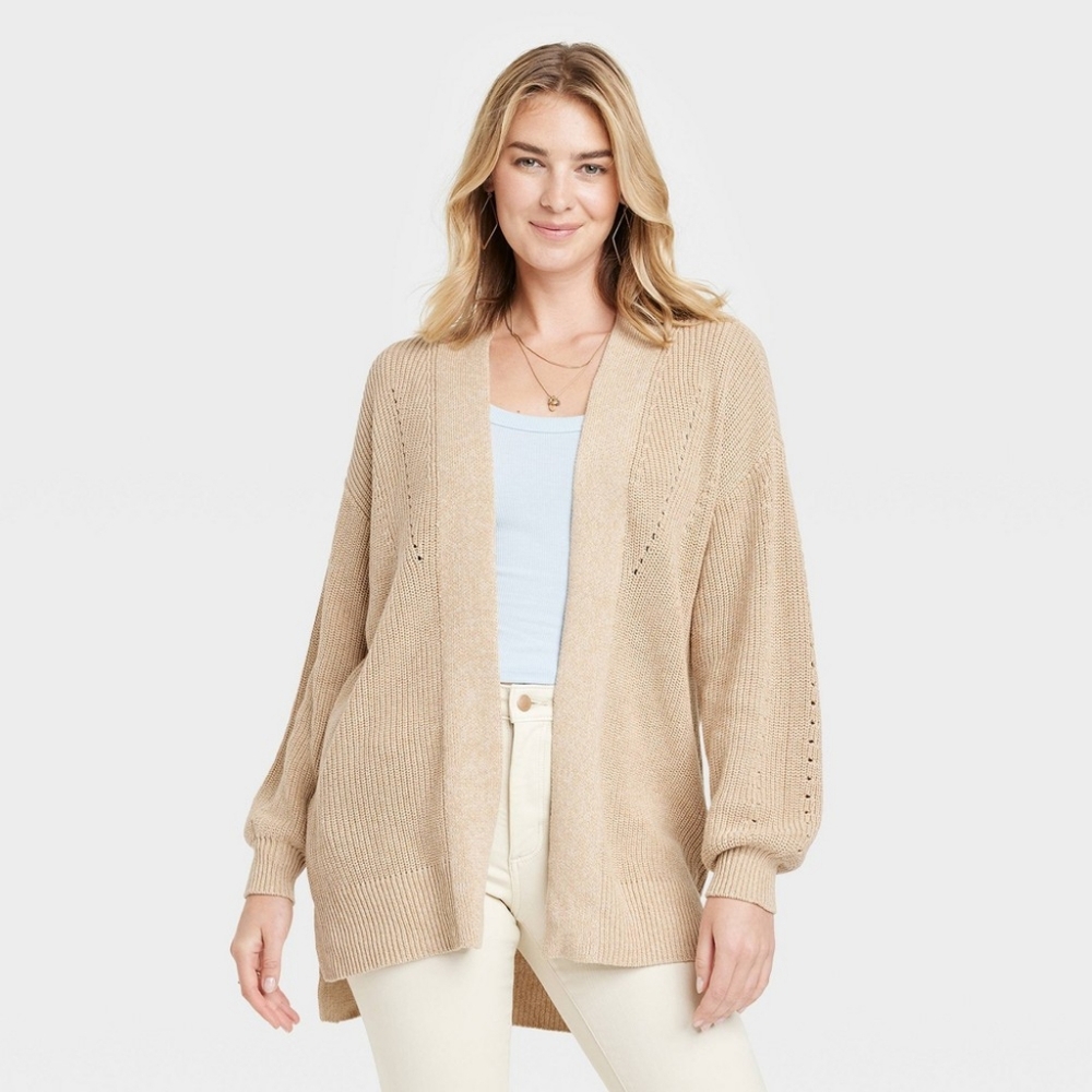 Women's Open-Front Cardigan